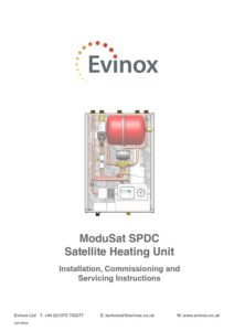 ModuSat SPDC Installation & Maintenance Manual 2013